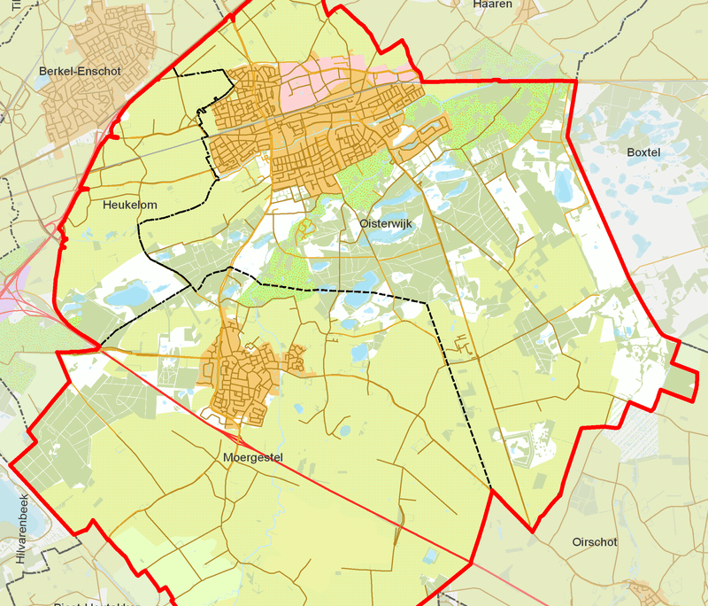 woonplaatsen Gemeente Oisterwijk