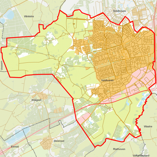 woonplaatsen Gemeente Veldhoven