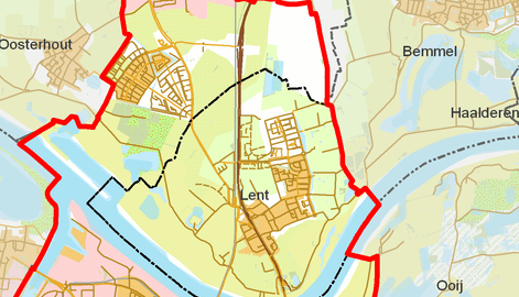 Woonplaats Lent Gemeente Nijmegen